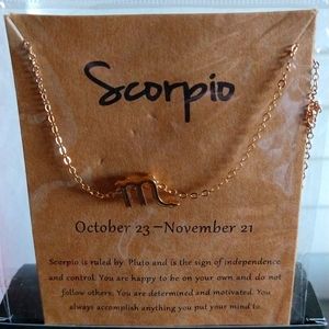 Gold Astrological Sign necklace